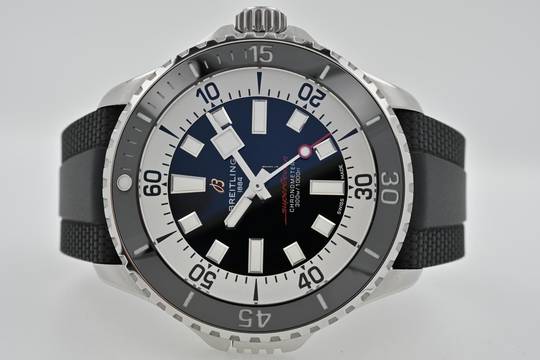  Breitling Superocean 46mm A17378211B1S1 Black Dial 