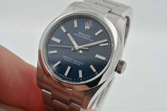 Thumbnail von Rolex Oyster Perpetual 34 Automatik 124200 Blue Blau
