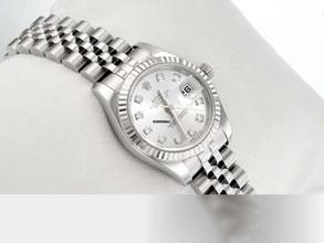 Thumbnail von Rolex Lady-Datejust Stahl Weissgold 750 179174 2013 Lc100 Diamanten Automatik Stainless Steel 18kt White Gold Jubilé-band Chronometer Oyster