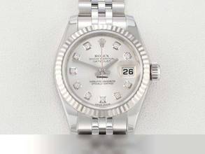 Thumbnail von Rolex Lady-Datejust Stahl Weissgold 750 179174 2013 Lc100 Diamanten Automatik Stainless Steel 18kt White Gold Jubilé-band Chronometer Oyster