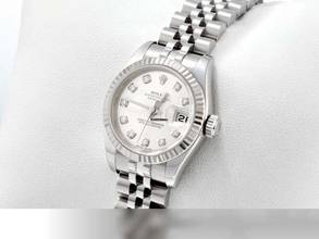 Thumbnail von Rolex Lady-Datejust Stahl Weissgold 750 179174 2013 Lc100 Diamanten Automatik Stainless Steel 18kt White Gold Jubilé-band Chronometer Oyster