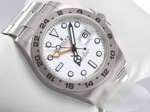 Thumbnail von Rolex Explorer II Ungetragen Rolex Explorer II 42 Mm 226570 2025 Edelstahl Automatik Zweite Zeitzone Stainless Steel Oyster-band Chronometer White Dial