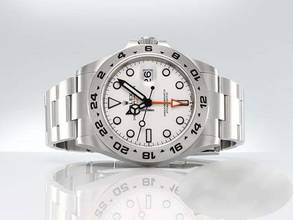 Thumbnail von Rolex Explorer II Ungetragen Rolex Explorer II 42 Mm 226570 2025 Edelstahl Automatik Zweite Zeitzone Stainless Steel Oyster-band Chronometer White Dial