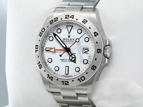 Thumbnail von Rolex Explorer II Ungetragen Rolex Explorer II 42 Mm 226570 2025 Edelstahl Automatik Zweite Zeitzone Stainless Steel Oyster-band Chronometer White Dial