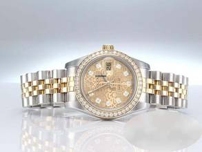 Thumbnail von Rolex Lady-Datejust 179383 Stahl Gelbgold 750 2016 Diamanten Automatik Stainless Steel 18kt Yellow Gold Jubilé-band Chronometer Oyster