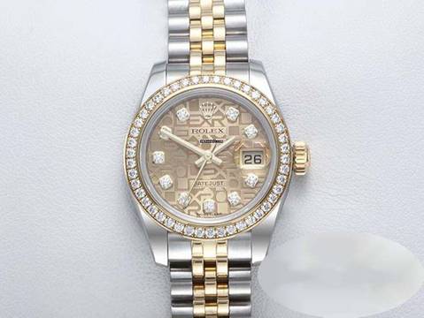  Rolex Lady-Datejust 179383 Stahl Gelbgold 750 2016 Diamanten Automatik Stainless Steel 18kt Yellow Gold Jubilé-band Chronometer Oyster 