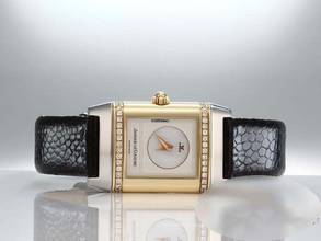 Thumbnail von Jaeger-LeCoultre Reverso Duetto Lady Steel Yellow Gold 750 266.5.44 Diamonds Gold