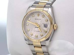 Thumbnail von Rolex Datejust 36 36mm 116233 2014 Edelstahl Gelbgold 750 Diamanten Automatik Stainless Steel 18kt Yellow Gold Oyster-band Chronometer