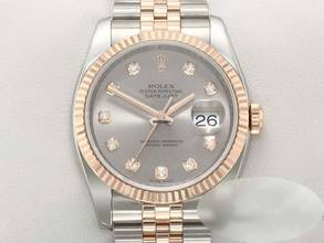 Thumbnail von Rolex Datejust 36 36mm 116231 2018 Stahl Rosegold 750 Diamanten Automatik Stainless Steel 18kt Rose Gold Jubilé-band Chronometer Oyster