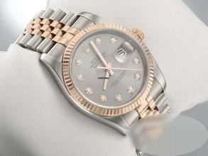 Thumbnail von Rolex Datejust 36 36mm 116231 2018 Stahl Rosegold 750 Diamanten Automatik Stainless Steel 18kt Rose Gold Jubilé-band Chronometer Oyster
