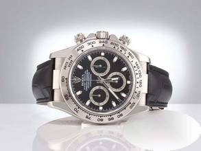 Thumbnail von Rolex Daytona 116519 Weissgold 750 2007 Lc100 Chronograph Leder Automatik Gold