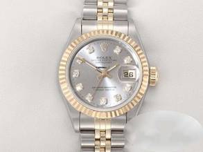 Thumbnail von Rolex Lady-Datejust Edelstahl Gelbgold 750 Diamanten Automatik Gold Stahl Stainless Steel 18kt Yellow Gold Jubilé-band Chronometer Oyster