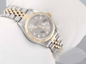 Thumbnail von Rolex Lady-Datejust Edelstahl Gelbgold 750 Diamanten Automatik Gold Stahl Stainless Steel 18kt Yellow Gold Jubilé-band Chronometer Oyster