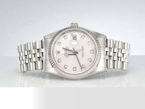 Thumbnail von Rolex Datejust 36 36mm 16234 2000 Stahl Weissgold 750 Diamanten Automatik Stainless Steel 18kt White Gold Jubilé-band Chronometer Oyster