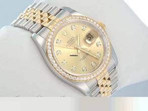 Thumbnail von Rolex Datejust 36 36mm 116243 2014 Stahl Gelbgold 750 Diamanten Automatik Stainless Steel 18kt Yellow Gold Jubilé-band Chronometer Oyster