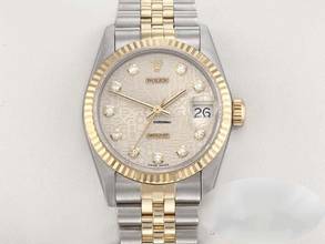 Thumbnail von Rolex Datejust 31 Medium Stahl Gelbgold 750 Diamanten Automatik Stainless Steel 18kt Yellow Gold Stahl Jubilé-band Chronometer Oyster