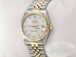 Thumbnail von Rolex Datejust 31 31mm 68273 Stahl Gelbgold 750 Diamanten Automatik Stainless Steel 18kt Yellow Gold Jubilé-band Chronometer Oyster