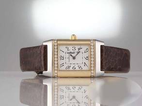 Thumbnail von Jaeger-LeCoultre Reverso Lady stainless steel yellow gold 750 265.5.47 diamonds gold