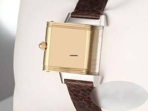 Thumbnail von Jaeger-LeCoultre Reverso Lady stainless steel yellow gold 750 265.5.47 diamonds gold
