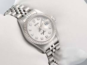 Thumbnail von Rolex Lady-Datejust Edelstahl Weissgold 750 2004 Diamanten Automatik Stahl Stainless Steel 18kt White Gold Jubilé-band Chronometer Oyster