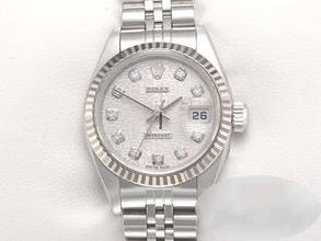 Thumbnail von Rolex Lady-Datejust Edelstahl Weissgold 750 2004 Diamanten Automatik Stahl Stainless Steel 18kt White Gold Jubilé-band Chronometer Oyster