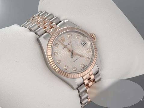  Rolex Datejust 31 31mm 178271 2013 Lc110 Stahl Rosegold 750 Diamanten Stainless Steel 18kt Rose Gold Jubilé-band Chronometer Oyster 