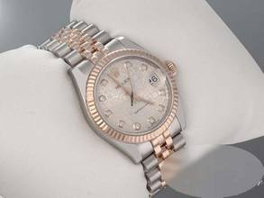Thumbnail von Rolex Datejust 31 31mm 178271 2013 Lc110 Stahl Rosegold 750 Diamanten Stainless Steel 18kt Rose Gold Jubilé-band Chronometer Oyster
