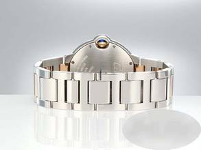 Thumbnail von Cartier Ballon Bleu 36mm stainless steel rose gold 750 diamonds We902031 steel gold