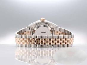 Thumbnail von Rolex Lady-Datejust 28 279171 Edelstahl Rosegold 750 Diamanten Automatik Stainless Steel 18kt Rose Gold Jubilé-band Chronometer Oyster