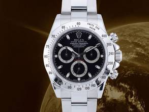  Rolex Daytona Cosmograph Daytona 116520 Black Dial - Like New Full Set 2007 