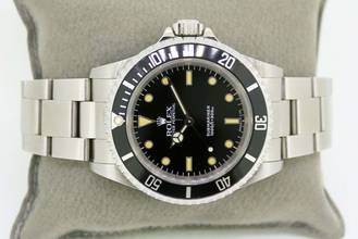 Thumbnail von Rolex Submariner (No Date) 14060 Tritium Dial 2-Liner Full Set 1994 LC100