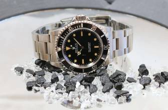 Thumbnail von Rolex Submariner (No Date) 14060 Tritium Dial 2-Liner Full Set 1994 LC100