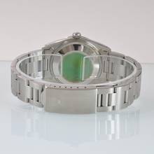 Thumbnail von Rolex Oyster Perpetual Date 15000 Soleil silver dial 1987 Full Set
