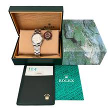 Thumbnail von Rolex Oyster Perpetual Date 15000 Soleil silver dial 1987 Full Set
