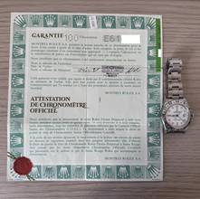 Thumbnail von Rolex Explorer II 16570 Grain of Mais dial 1991 Full Set TOP Condition