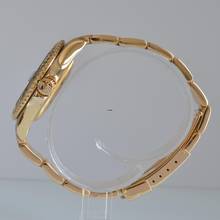 Thumbnail von Rolex Yacht-Master 68628 medium by 35MM blue dial yellow gold 18KT Full Set TOP Condition
