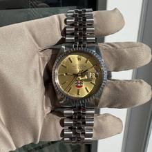 Thumbnail von Rolex Datejust 36 16030 by Quraysh Hawk UAE champagne dial 1983 Full Set