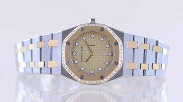 Thumbnail von Audemars Piguet Royal Oak Lady Steel Gold Champagne Diamond Luxury Classic rare