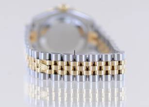 Thumbnail von Rolex Datejust 31 31mm Jubiléband Diamond Bezel Diamond Dial Champagner LC100 B+P