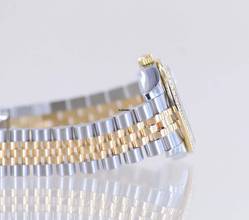 Thumbnail von Rolex Datejust 31 31mm Jubiléband Diamond Bezel Diamond Dial Champagner LC100 B+P