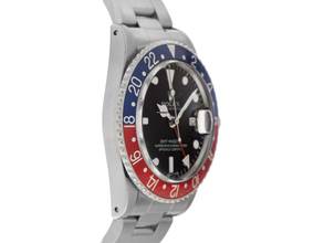 Thumbnail von Rolex GMT-Master Pepsi Ref.1675 1978 Box&Beschreibung Original unpoliert GMT Master Pepsi open 6/9