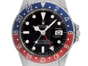  Rolex GMT-Master Pepsi Ref.1675 1978 Box&Beschreibung Original unpoliert GMT Master Pepsi open 6/9 