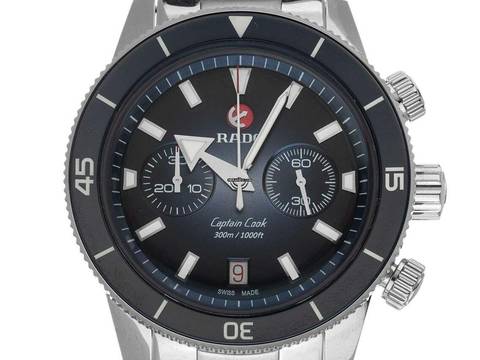  Rado HyperChrome Captain Cook Automatic Chronograph Ref.R32145208 2026 Full Set Ungetragen Captain Cook Automatic Chronograph 