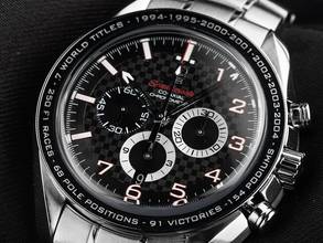 Thumbnail von Omega Speedmaster Broad Arrow the Legend Collection Michael Schumacher Ref.321.30.44.50.01.001 2016 Full Set sehr gut Vintage Speedmaster the Legend Collection Michael Schumacher