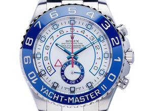 Thumbnail von Rolex Yacht-Master II Ref.116680 2014 LC 100 Full Set wie Neu Vintage Yacht Master II