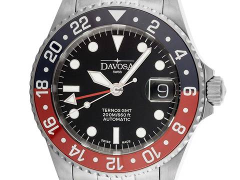  Davosa Ternos GMT Ref.161.564.06 Full Set Neu Ternos GMT 