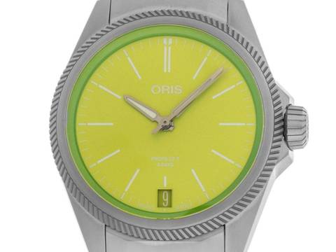  Oris ProPilot X Kermit Edition Ref.01 400 7778 7157-Set 2026 Full Set Ungetragen ProPilot X Kermit Edition Titan 