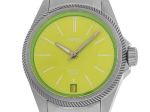  Oris ProPilot X Kermit Edition Ref.01 400 7778 7157-Set 2026 Full Set Ungetragen ProPilot X Kermit Edition Titan 