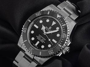 Thumbnail von Rolex Submariner (No Date) Ref.114060 2015 Full Set wie Neu Vintage Submariner no Date