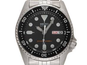 Thumbnail von Seiko Scuba Diver Ref.SKX007K1 2010 Full Set like new Vintage Diver Day Date